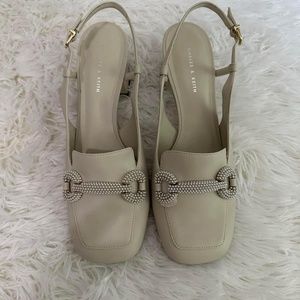 Charles Keith Slingback Loafer Pump